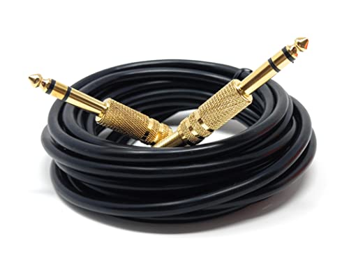 DRUT 5m 6.35mm Male to 6.35mm Male Stereo Audio Cable - Image 4