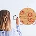 SUNGIFT Hook and Ring Toss Game for Adults and 12+ Kids, Fun Games for Family, Home, Party or Office, 18 Rings and Extra 2 Hooks