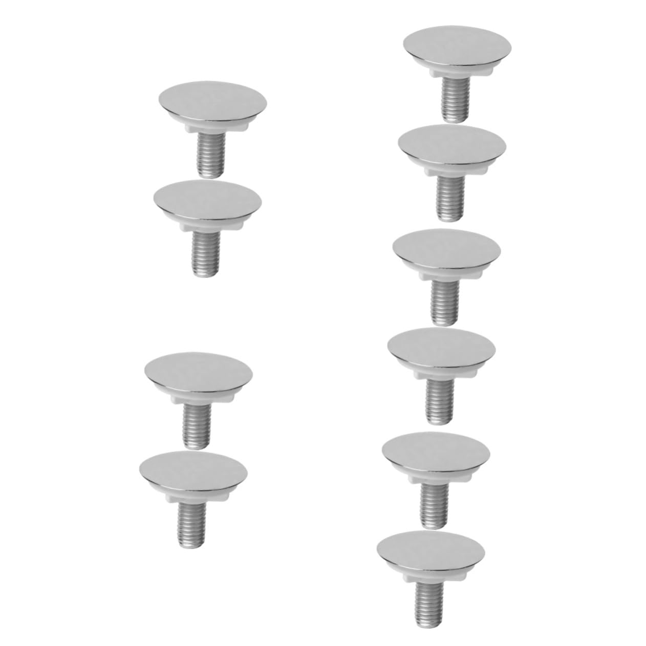 Stoppeur de trou évier cuisine inox NUOBESTY cache-trou robuste pour étanchéité lot de 10