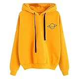 hip hop hoodie 5xl Sport Kapuzenpullover, warm und weich, mit einem süßen Planet-Druck
