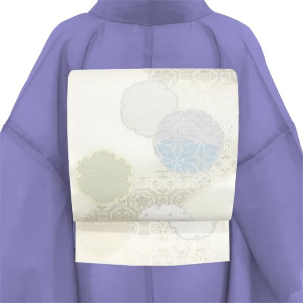 袋帯/うす紫 袋帯/うす紫 弥栄 やえ 袋帯 西陣織 ビクトリア朝 