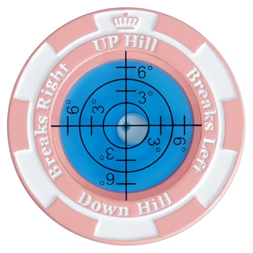 image for Prodigora SlopeMaster ProGreen Reader - Golf Ball Marker with High Pre