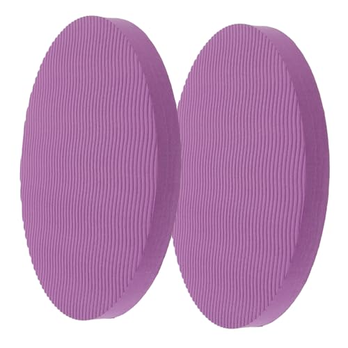 BRIGHTFUFU Yoga Protective Mat Kneeling Pads Non-slip Round Cushion for Elbows Knees