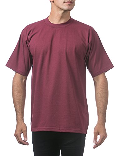 Image of Pro Club Men's 3-Pack Heavyweight Cotton Short Sleeve Crew Neck T-Shirt