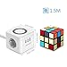 JSVER Regleta Enchufe USB Cube con Cargador Wireless (10W) 3 Puertos de...