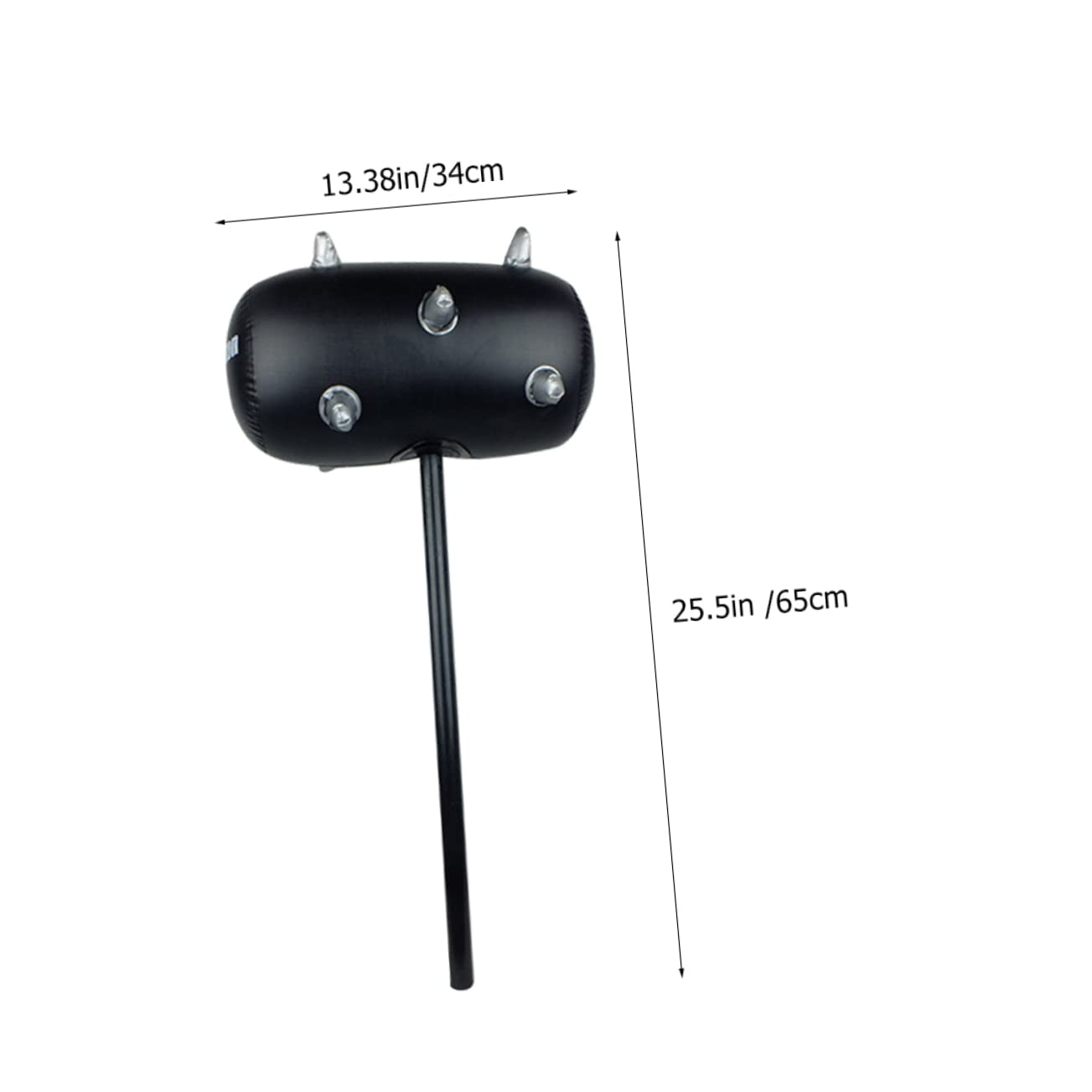 Yardwe 2Pcs Inflatable Hammer Funny Pool Party Prop for PVC Safe Grip Design for Imaginative Play and Group Activities