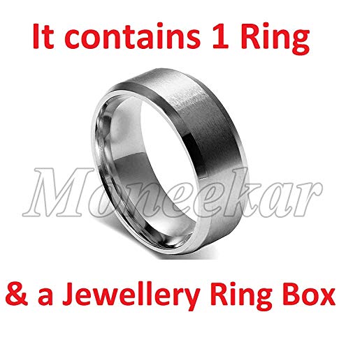 Image of Moneekar Jewels 18k Stainless Steel Ring for Men and Women