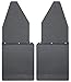 Husky Liners Kick Back Mud Flaps 12IN Wide - Black Top/Wt Fits 88-18 F150/250