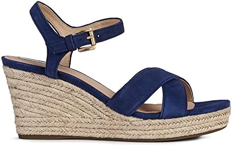Geox Women's Wedge Heels Sandals, Blue, 8 | Image 2