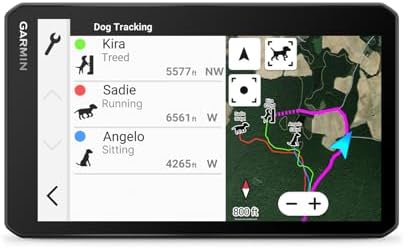Garmin DriveTrack™ 72, Dog Tracking GPS Navigator, 7-inch Touch S...