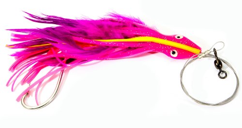 DOLPHIN RIG 7/0 WIRE RIGGED,PURPLE/PINK,5 1/2