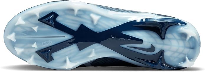 Nike Alpha Menace Elite 3 CT6648-400 College Navy-White Men's Football Cleats Size 12 US4