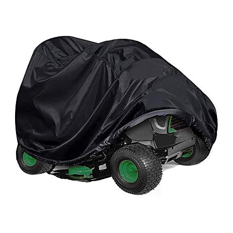 Tonhui Lawn Tractor Cover Outdoor Garden Tractor Waterproof Mower Cover 183 x 137 x 117cm Cover