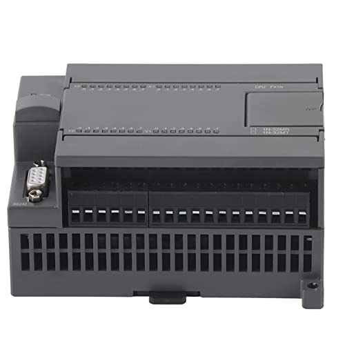 Programmable Logic Controller PLC Board with 16 Relay Output - DC 24V Industrial Grade 32 Bit MCU - Compatible with Mitsubishi GX Develoer and GX WORK2 - Ladder Programming Support