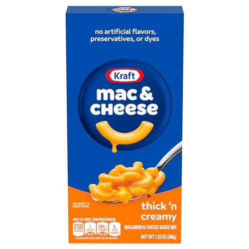 Kraft Thick and Creamy Macaroni and Cheese Dinner, 7.25 oz