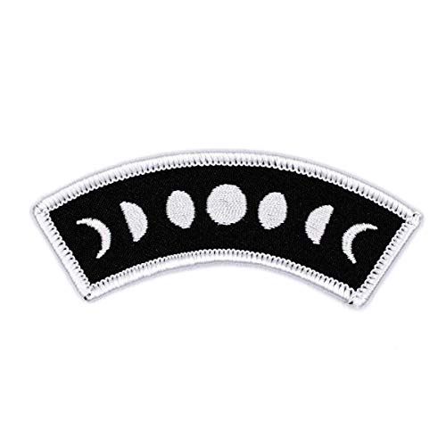 These Are Things Moon Phases Embroidered Iron On or Sew On Patch