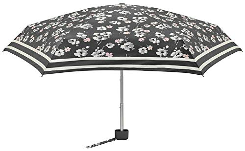 Cath Kidston Primrose Spray With Breton Stripe Tiny Folding Umbrella Handbag Size With Cover 8F3738