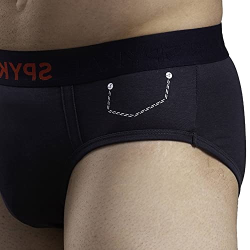 Image of Underjeans Men Cotton Blend Brief - Pack of 2
