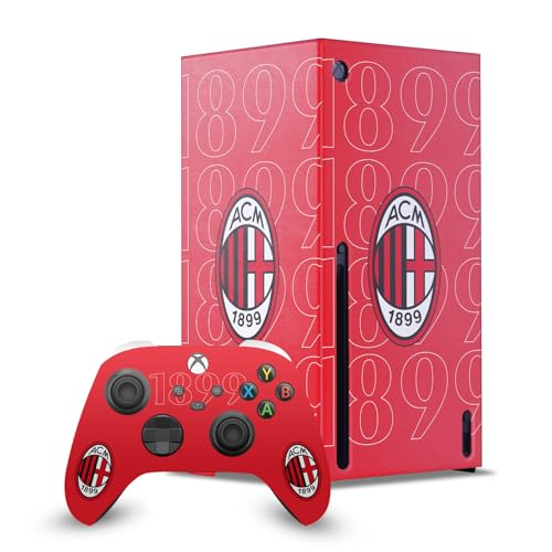 Skin Xbox Series X AC Milan pour habiller votre console de jeu dans un salon de supporter