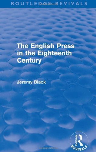 Buy English Press in the Eighteenth Century — BookShops.in