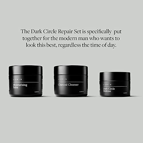 Lumin-Dark-Circle-Repair-Set-Skin-Care-Kit-for-Men-Dark-Circle-Defense-Charcoal-Face-Wash-Moisturizer-Helps-with-Tired-Eyes-Dark-Spots-Uneven-and-Dull-Skin-2-Month-Supply