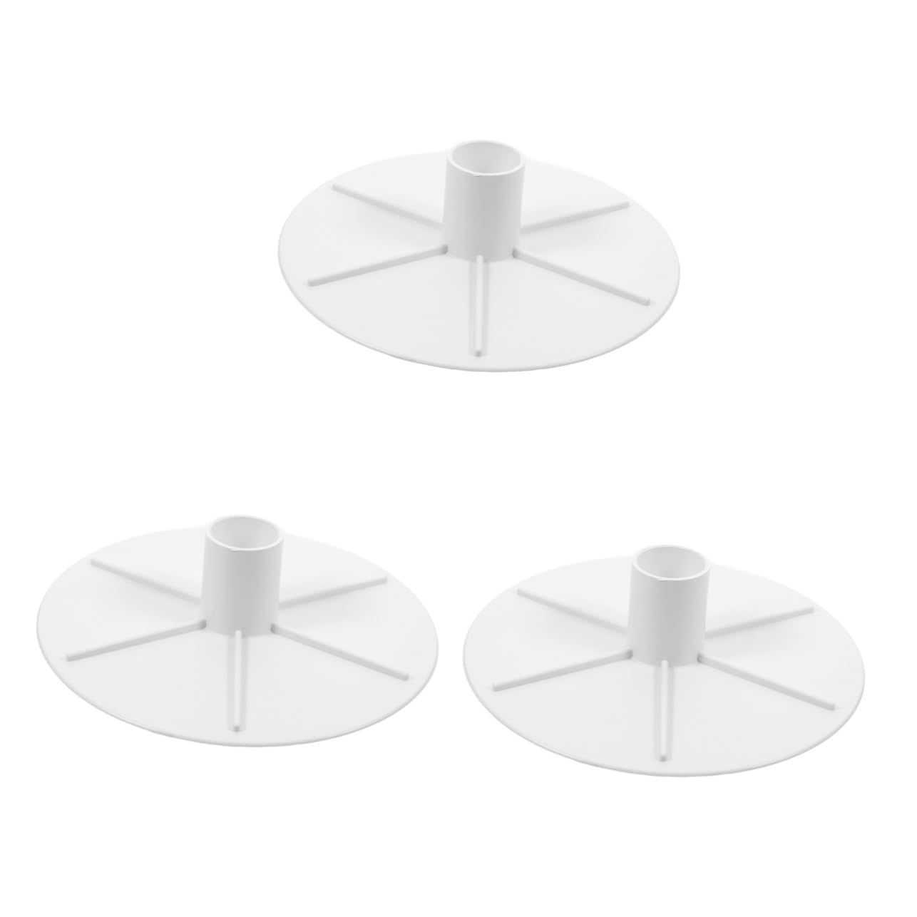 HANABASS 3piezas Adaptador De Vacuum Plate para Skimmers De Piscina Placa De Cubierta De Skimmer Accesorio De Instalación Rápida Material Compatible
