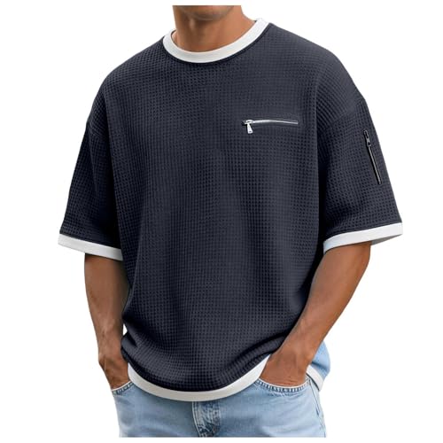 T Shirt Oversize Homme Streetwear haut surdimensionné respirant ete