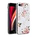 Produktbild Crong Flower Case - Flexible Hülle für das iPhone SE 2020/8/7, kompatibel mit Qi-Ladegeräten und Apple Pay (Blumen 02)