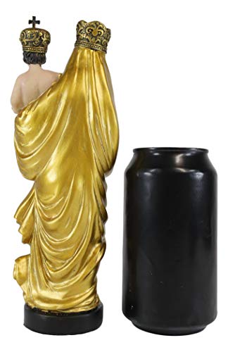 Figura decorativa de Virgen con Niño de 8.75 pulgadas miniatura 6