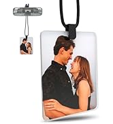Meinearmbänder Personalisierter Auto Anhänger mit Foto – Rückspiegel Deko, Individuelles Geschenk...