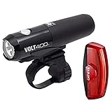 CAT EYE - Volt 400 Rechargeable Headlight Rapid X2 Rear Bike Light