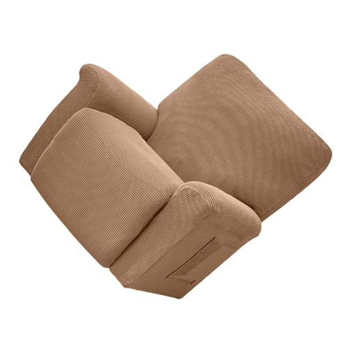 Funda para sillón de masaje elástica camel cubierta completa protector reclinable hogar 2