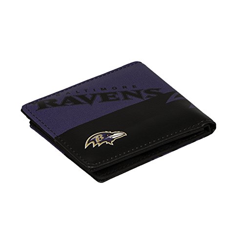 Littlearth Carteira dobrável Baltimore Ravens NFL