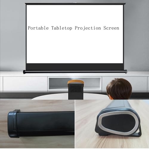 Pantalla Manual de Proyección 40" 4:3 Portátil miniatura 2