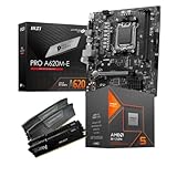 KIT UPGRADE AMD RYZEN 5 8500G + PLACA MÃE A620M-E MSI DDR5 + MEMÓRIA DDR5 16GB 5200MHZ