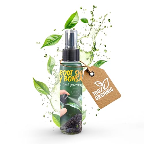 Bonsanto® Root Shark – 100 % Organischer Wurzeldünger & Aktivator – Fördert schnelles Wurzelwachstum für Pflanzen & Stecklinge – 100 ml Spray – Für Erde, Hydrosysteme, Indoor & Outdoor