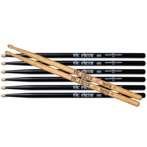 VIC FIRTH P5BB.3-5BT.1 �A�����J�� �N���V�b�N �p�b�N 3 x 5BB + 1 x 5BT �h�����X�e�B�b�N