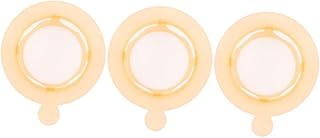 Mobestech 3pcs Cell Filter Experiment Tool Laboratory Cell Filters Mesh Strainer for Cell Mini Cell Sieve Filter Polypropylene, Nylon Yellow Science Experiment Tool Small Cell Filter