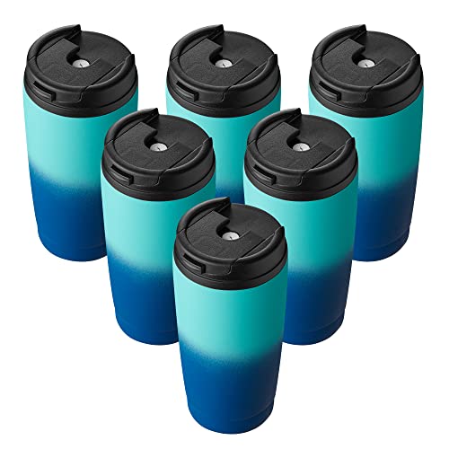 UsparkMC 20oz 550ml Tumbler Bulk Stainless Steel with Lid and Straw,Double Wall Vacuum Insulated Coffee Travel Mug for Hot & Cold,Reusable Cup,BPA Free