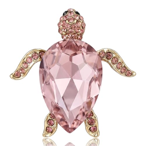 Image of Animal Brooch for Women Zirconia Rhinestone Abalone Shell Animal Lapel Pin Christmas Birthday Holiday Gift for Wife Mother Girlfriend Daughter