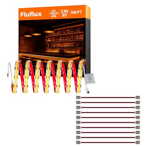 Kit Tira de LED 2400K 10 m FluFlux COB Dimmable miniatura 1