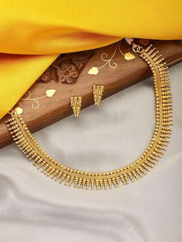 Gargantilla de oro de 18 quilates elegante para evitar collares pesados e incómodos 4