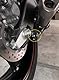 MOWOK Mortorrad Zubehör für Yamaha MT 09 MT09 TRACER MT-09 FZ09 2014-2022 2023 2024 2025 MT-09 SP M6 Ständeraufnahme Bobbins Montageständer Schwingen 6mm Slider Stand Schrauben (Schwarz)