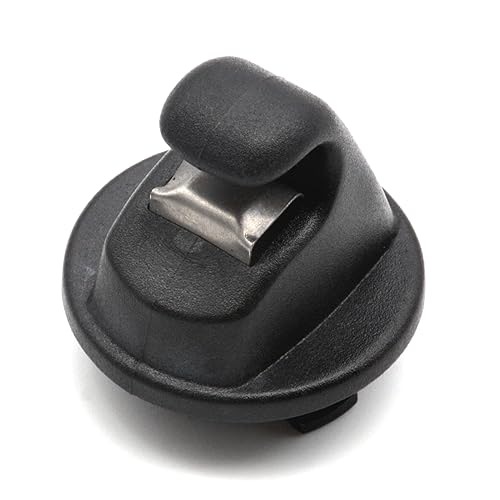 HAOTOM Interior Sun Visor Hook Clip Bracket Compatible for VW Volkswagen Atlas 2019-2024 Tiguan 2016-2022 Passat 2014-2020 Sun Visor Holder (Black)