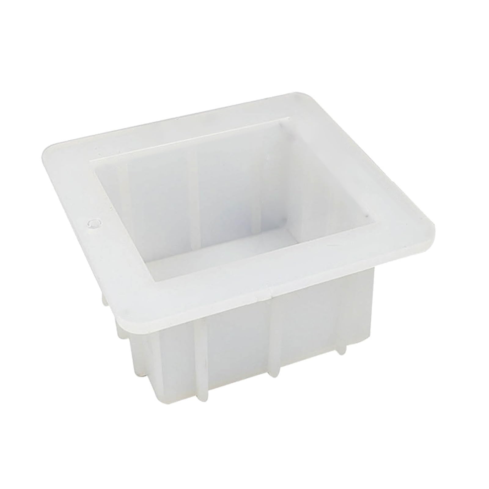 Tsophreniq Rectangle Silicone Mold for Soap Making Soap Bread Cake Chocolate Storgae Tray Molds Supplies Silicone Molds for Resin
