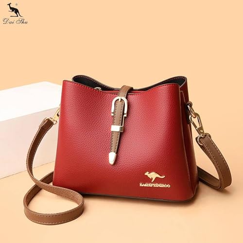 Quality Leather Bucket Bags For Women - Modern Hobo Purses Small And Large2