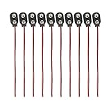 conector bateria 9v precio ✔️【Ampliamente utilizado】El clip de la batería es para la mayoría de las baterías de 9 V, ampliamente utilizado en juguetes de peluche, juguetes eléctricos, teléfonos, iluminación, multímetros, medidores de glucosa en sangre, productos antirrobo y varios productos electrónicos pequeños.