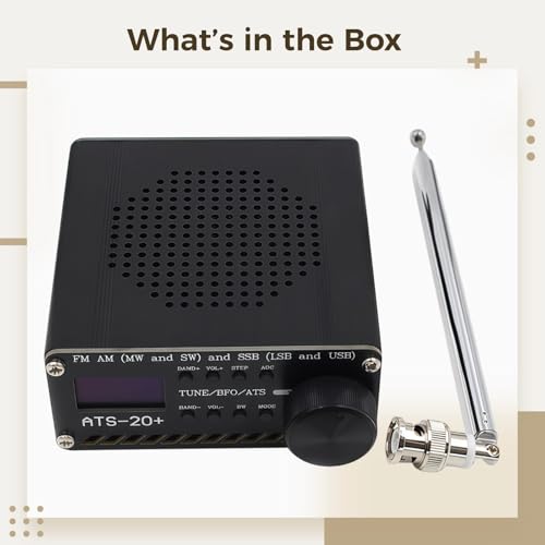 Receptor Estéreo Portátil Ats-20 Plus Radio Am Fm Onda Corta miniatura 5