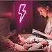XIYUNTE Lightning Bolt Neon Signs for Wall Decor