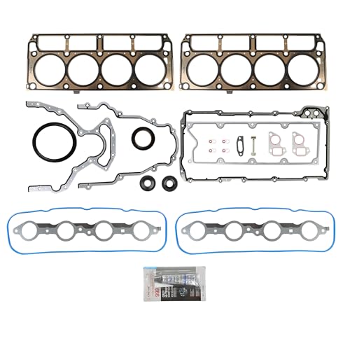 Image of Torchbeam GEN III LS Head Gasket Kit Fit for Chevy Silverado 1500 1999-2000 2002-2006 2008, Silverado 2500 3500 HD Express Suburban, GMC Sierra 1500 2500 HD, 4.8L 5.3L 6.0L LS1 LS2 LS3 LS4 LS5 LS6